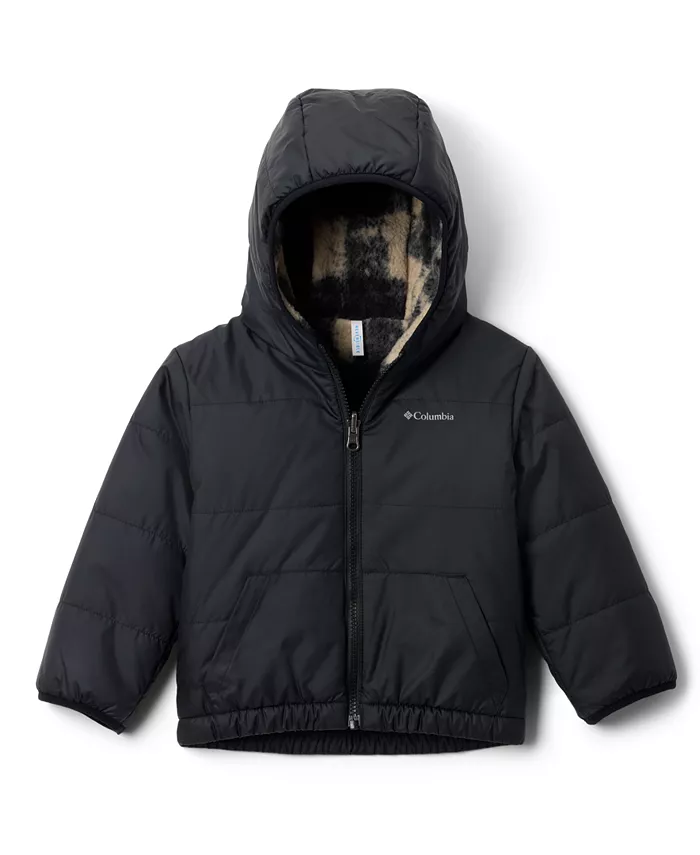 Мальчиковая куртка Toddler Boys Double Trouble III реверсивная Columbia, черный
Мальчиковая куртка Toddler Boys Double Trouble III реверсивная Columbia, черный