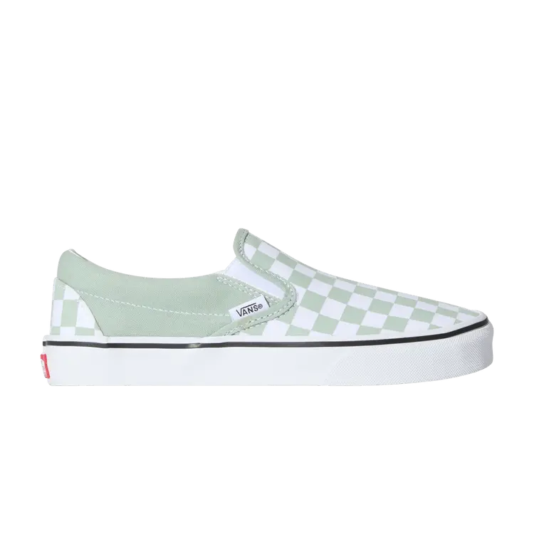 Кроссовки Vans Classic Slip-On, Checkerboard - Grey Mint Green
Кроссовки Vans Classic Slip-On, Checkerboard - Grey Mint Green