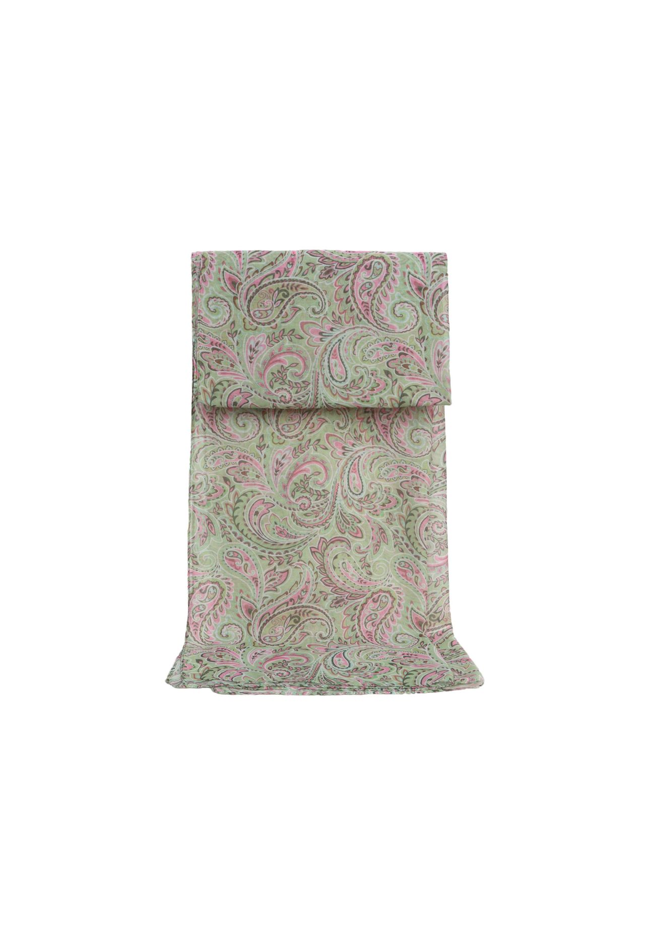 Шарф с пейсли ZEBRO, зеленый
Шарф с пейсли ZEBRO, зеленый