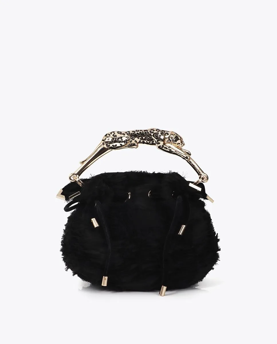 Женская сумка через плечо из фактурной ткани с металлизированной ручкой Lola Casademunt, черный
Женская сумка через плечо из фактурной ткани с металлизированной ручкой Lola Casademunt, черный