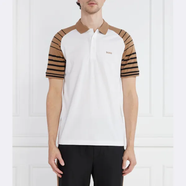 Рубашка-Поло узкого кроя Paule 3 Boss, белый
Рубашка-Поло узкого кроя Paule 3 Boss, белый