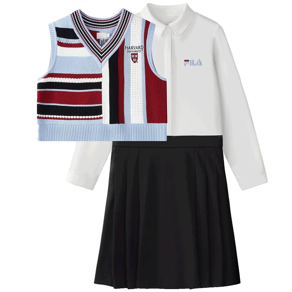 FILA KIDS Детский комплект с юбкой cloud white
FILA KIDS Детский комплект с юбкой cloud white
