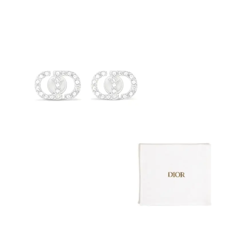 DIOR Сережки-гвоздики металл, кристалл, цвет silver
DIOR Сережки-гвоздики металл, кристалл, цвет silver