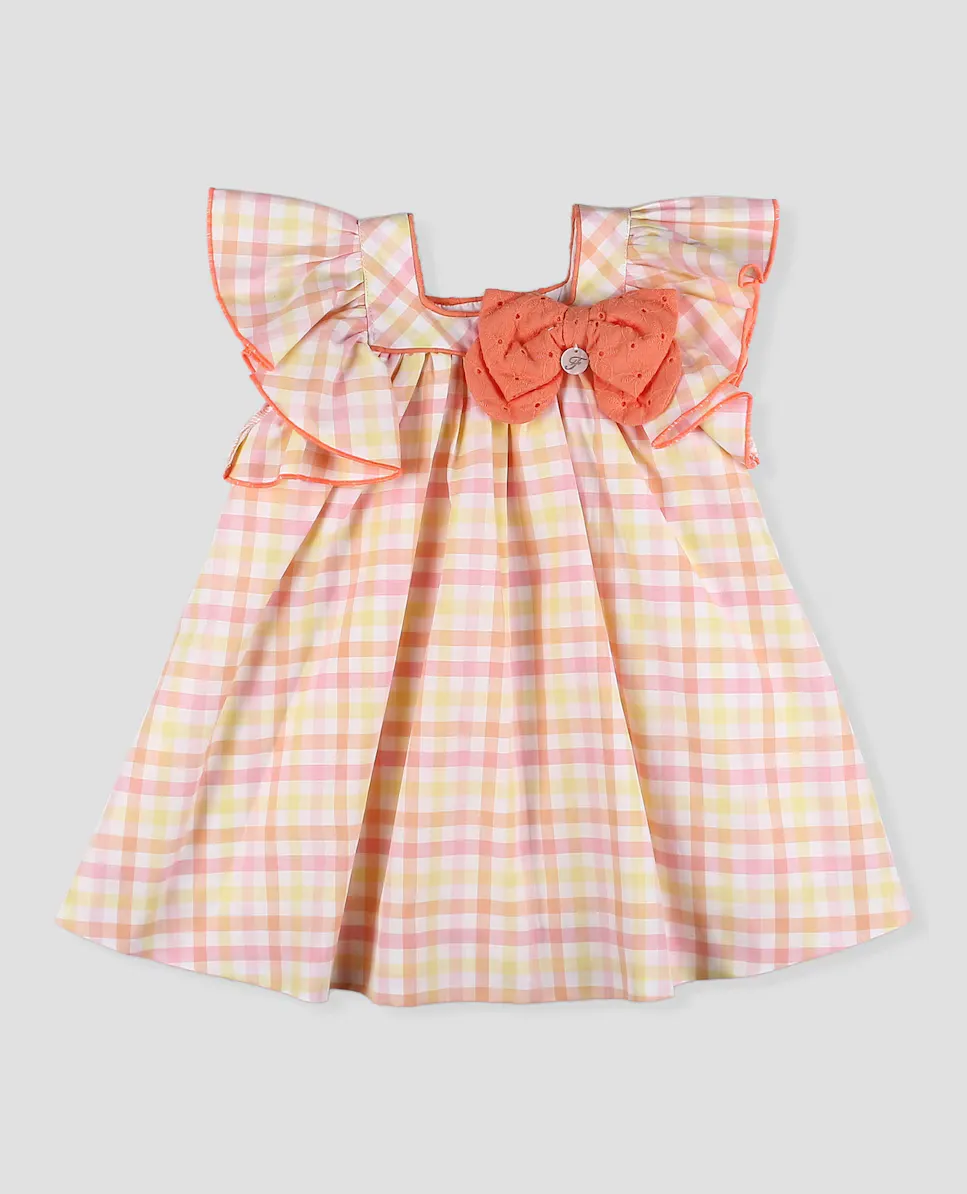 Платье для девочки с декоративным бантом Foque, оранжевый
Платье для девочки с декоративным бантом Foque, оранжевый