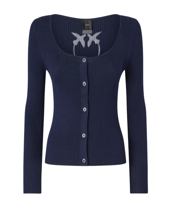 Кардиган «Влюбленные птички» Pinko, синий
Кардиган «Влюбленные птички» Pinko, синий