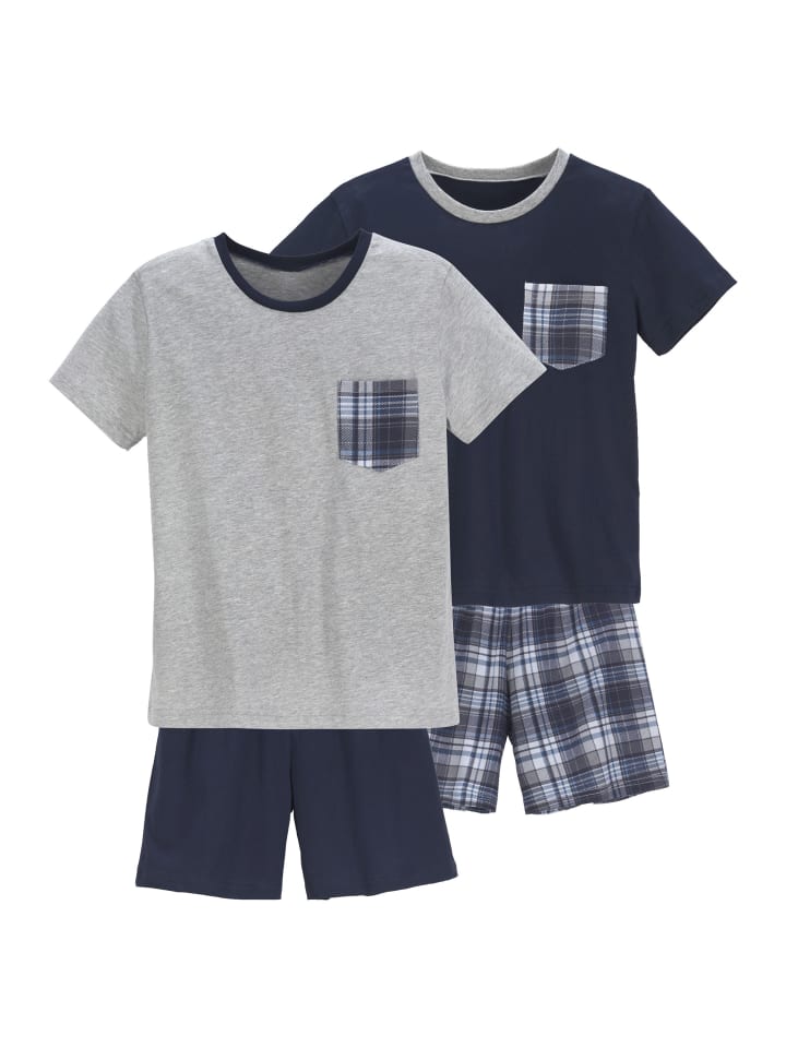 LE JOGGER Пижама в сине-серой меланжевой расцветке
LE JOGGER Пижама в сине-серой меланжевой расцветке