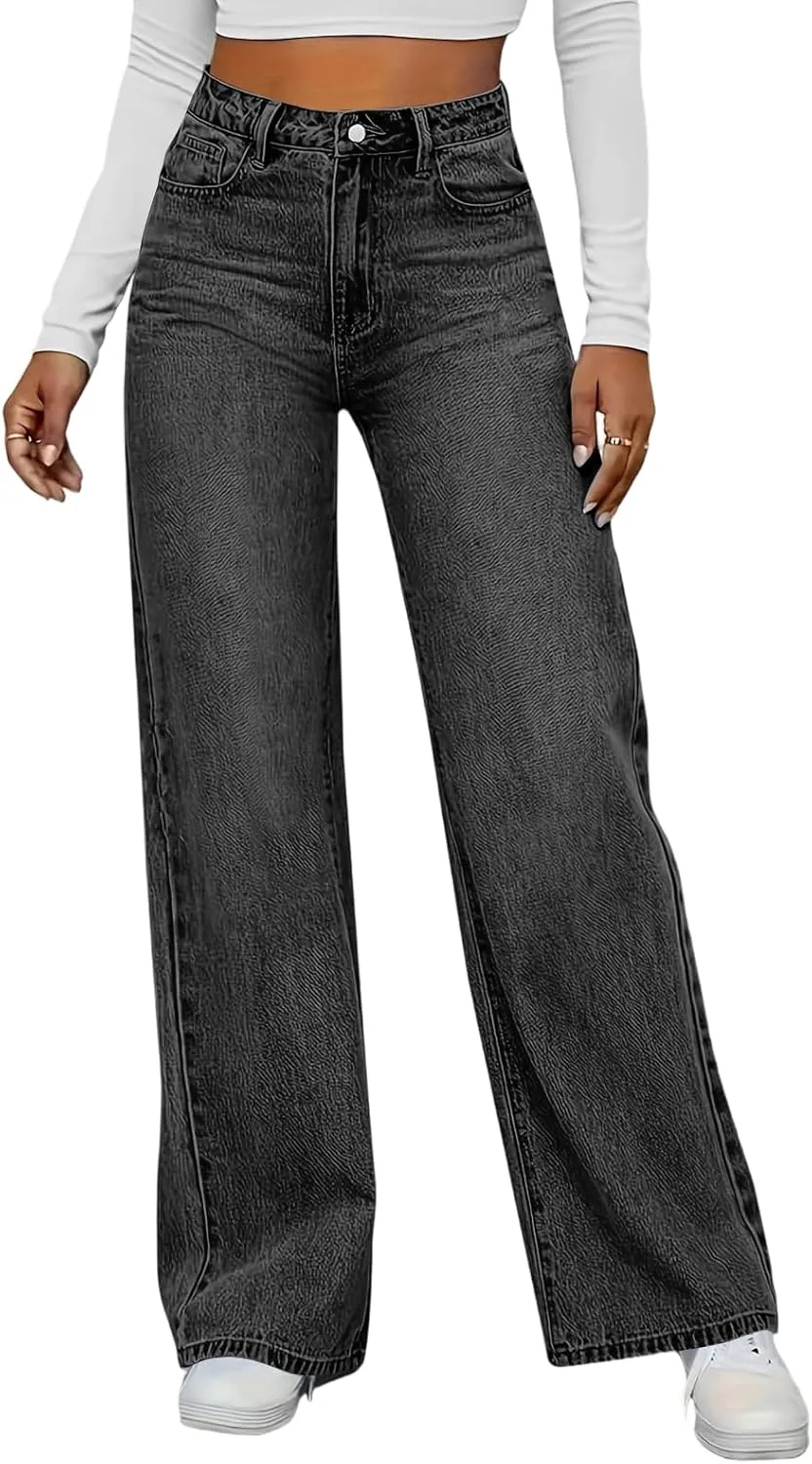 Женские джинсы Wide Leg High Waisted Stretchy Denim BEIBEINOYA
Женские джинсы Wide Leg High Waisted Stretchy Denim BEIBEINOYA