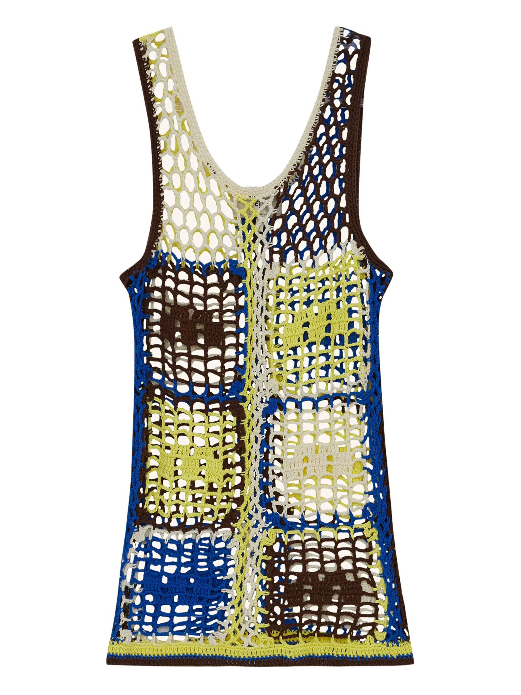 Топ Milú без рукавов Misci, желтый/синий/коричневый
Топ Milú без рукавов Misci, желтый/синий/коричневый