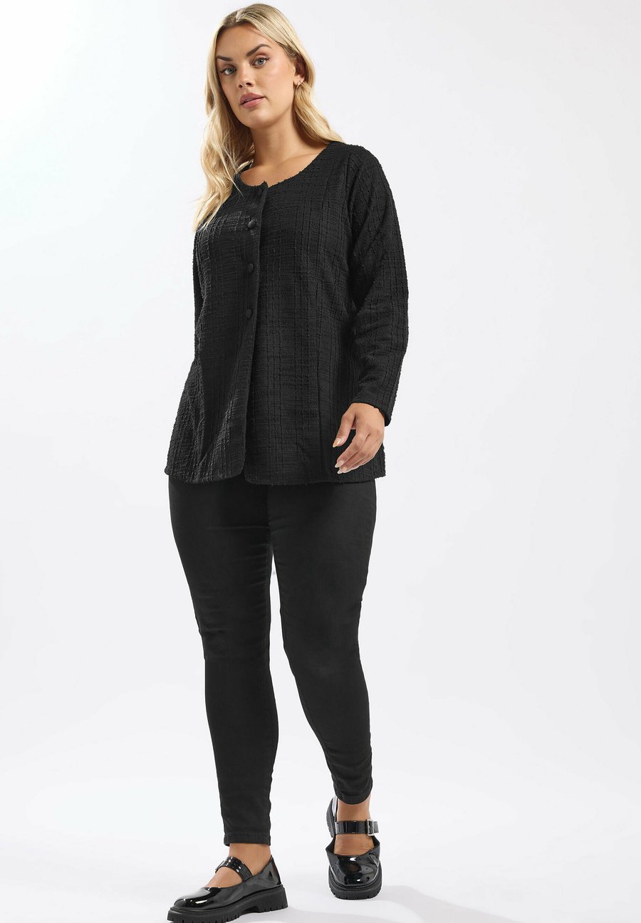 Блуза Yours Clothing LONG SLEEVE, Black/Anthracite
Блуза Yours Clothing LONG SLEEVE, Black/Anthracite