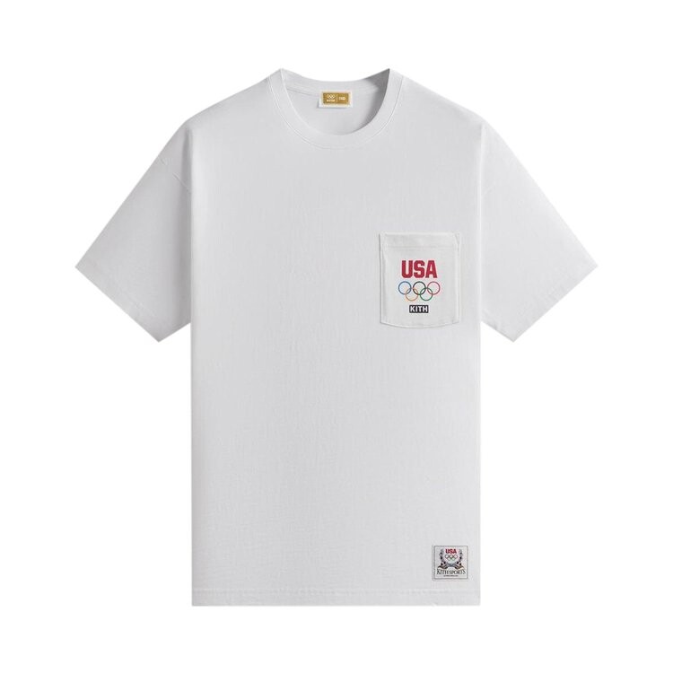 Футболка Kith Team USA Tee, белый 
Футболка Kith Team USA Tee, белый
