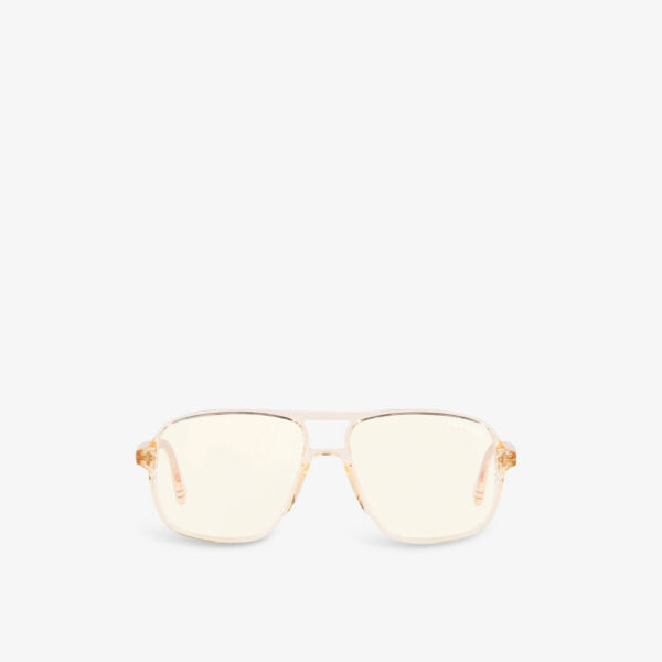 Солнцезащитные очки FT5737 в оправе-авиаторе из ацетата Tom Ford, коричневый
Солнцезащитные очки FT5737 в оправе-авиаторе из ацетата Tom Ford, коричневый