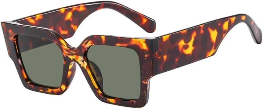 Солнцезащитные очки с защитой UV400 | Прозрачные с градиентным покрытием | Для женщин и мужчин, для занятий спортом на открытом воздухе и вождения LXLHWN, Leopard Green
Солнцезащитные очки с защитой UV400 | Прозрачные с градиентным покрытием | Для женщин и мужчин, для занятий спортом на открытом воздухе и вождения LXLHWN, Leopard Green