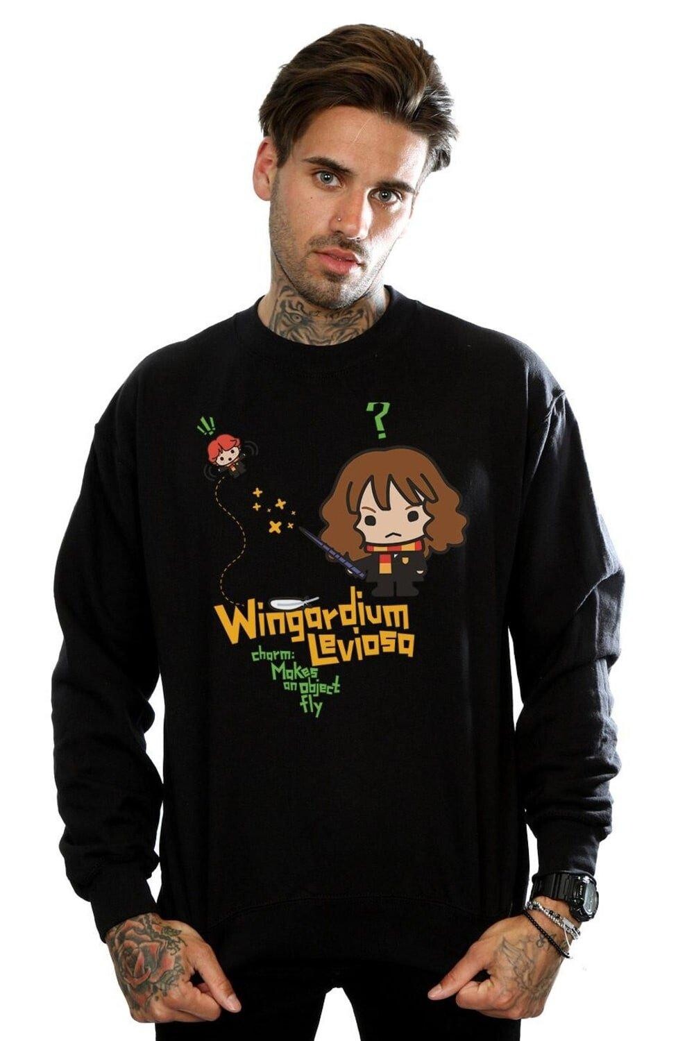 Гермиона Грейнджер Толстовка Вингардиум Левиоса Harry Potter, черный
Гермиона Грейнджер Толстовка Вингардиум Левиоса Harry Potter, черный