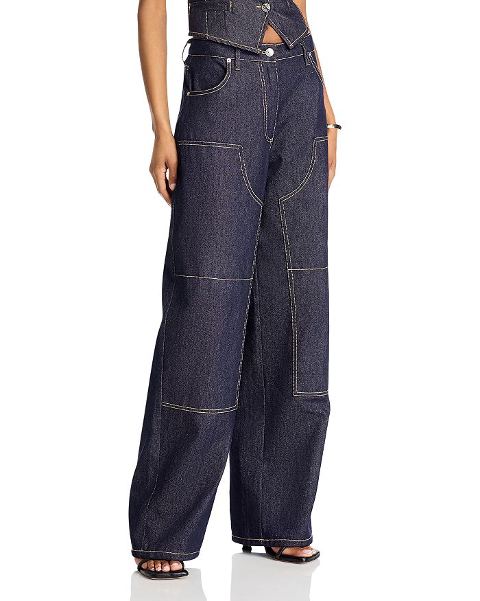 Джинсы Ashlya цвета темный индиго STEVE MADDEN, синий 
Джинсы Ashlya цвета темный индиго STEVE MADDEN, синий