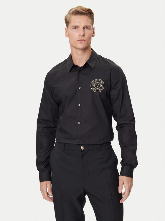 Рубашка slim fit 79GALKS2 CN00K Versace Jeans Couture, чёрный
Рубашка slim fit 79GALKS2 CN00K Versace Jeans Couture, чёрный