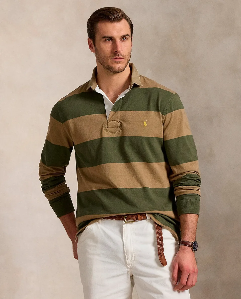 Мужская рубашка-поло для регби из хлопка, стандартного кроя Polo Ralph Lauren, мультиколор
Мужская рубашка-поло для регби из хлопка, стандартного кроя Polo Ralph Lauren, мультиколор