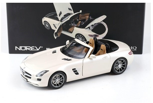 Norev Mercedes Benz Sls Amg Roadster Белый 2 1:18 183491
Norev Mercedes Benz Sls Amg Roadster Белый 2 1:18 183491