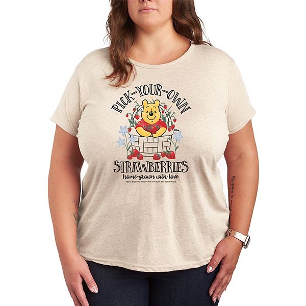 Футболка с принтом "Винни Пух собирает клубнику" Plus size Disney, Beige
Футболка с принтом "Винни Пух собирает клубнику" Plus size Disney, Beige