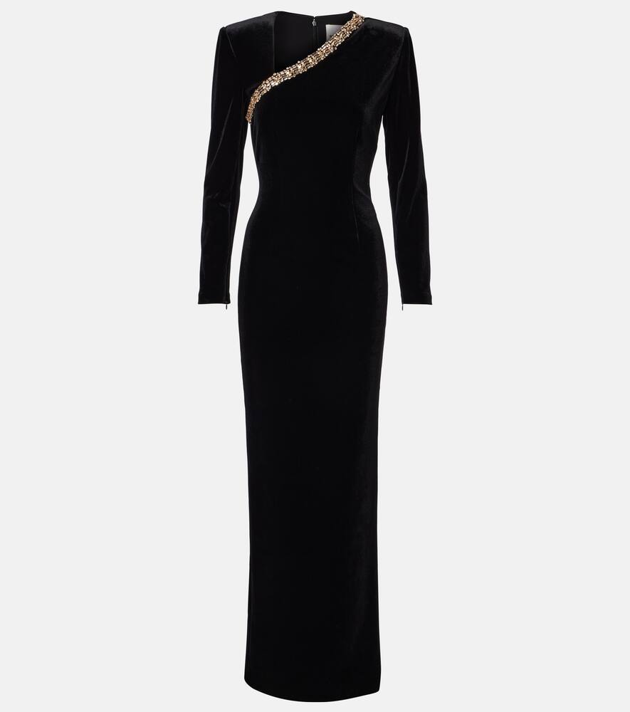 Расшитое бархатное платье Roland Mouret, Black
Расшитое бархатное платье Roland Mouret, Black