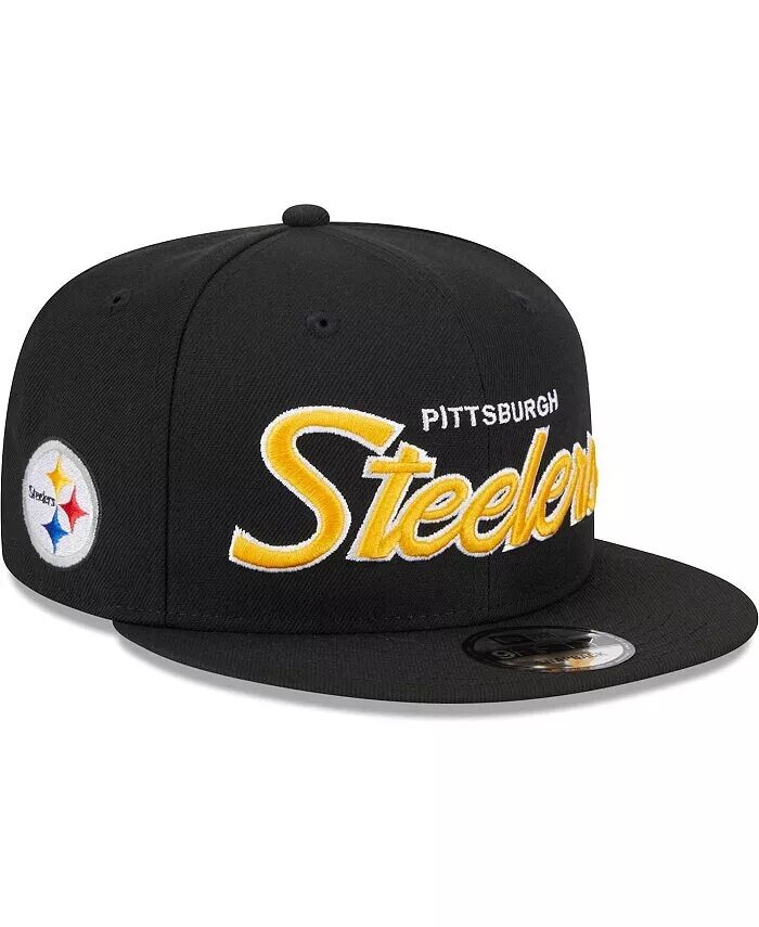 Мужская черная бейсболка Snapback Pittsburgh Steelers Main Script 9FIFTY New Era
Мужская черная бейсболка Snapback Pittsburgh Steelers Main Script 9FIFTY New Era