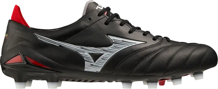 Кроссовки Morelia Neo 4 Made in Japan 'Black White Red', черный 
Кроссовки Morelia Neo 4 Made in Japan 'Black White Red', черный