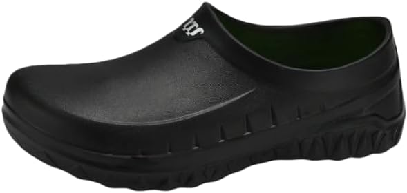 Мужские однотонные водонепроницаемые и маслостойкие обувь для повара, удобная противоскользящая резиновая подошва, прочные EVA кухонные туфли, функциональная обувь для мужчин Hhhchpm, черный
Мужские однотонные водонепроницаемые и маслостойкие обувь для повара, удобная противоскользящая резиновая подошва, прочные EVA кухонные туфли, функциональная обувь для мужчин Hhhchpm, черный