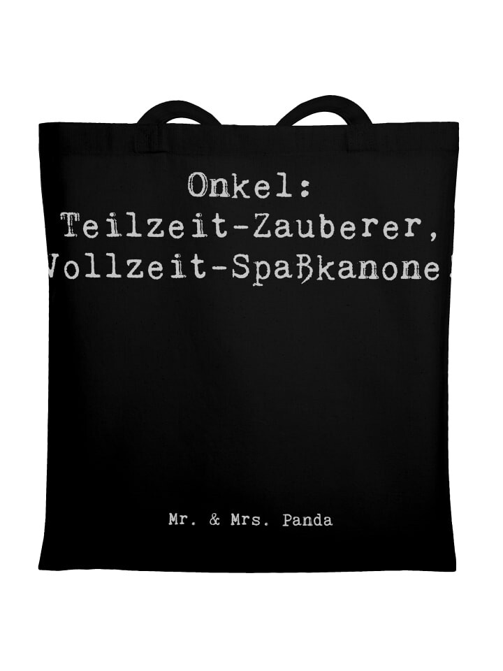 Сумка для переноски Mr & Mrs Panda Spaßiger Onkel, черный
Сумка для переноски Mr & Mrs Panda Spaßiger Onkel, черный