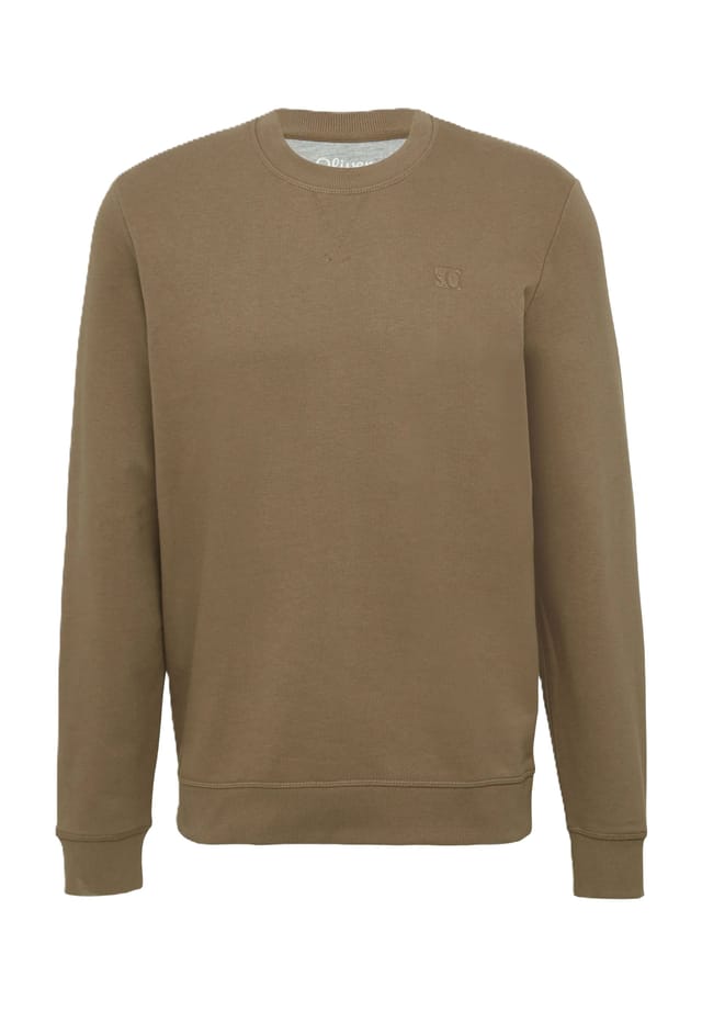 Толстовка с ребристыми манжетами S.Oliver, коричневый
Толстовка с ребристыми манжетами S.Oliver, коричневый