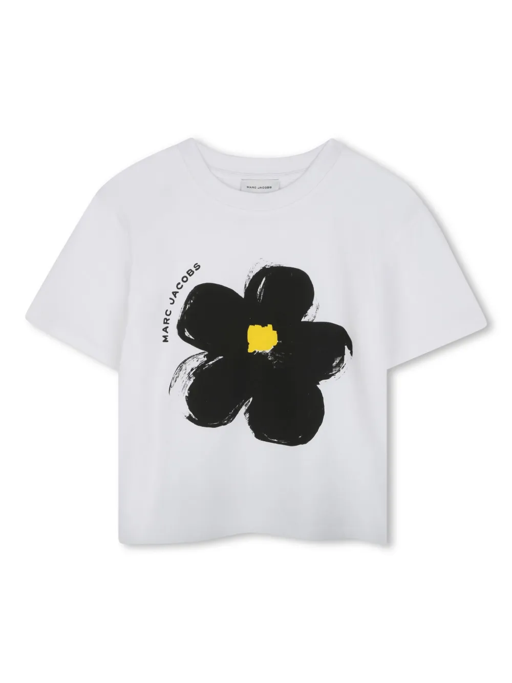 Футболка с цветочным принтом Marc Jacobs Kids, белый
Футболка с цветочным принтом Marc Jacobs Kids, белый