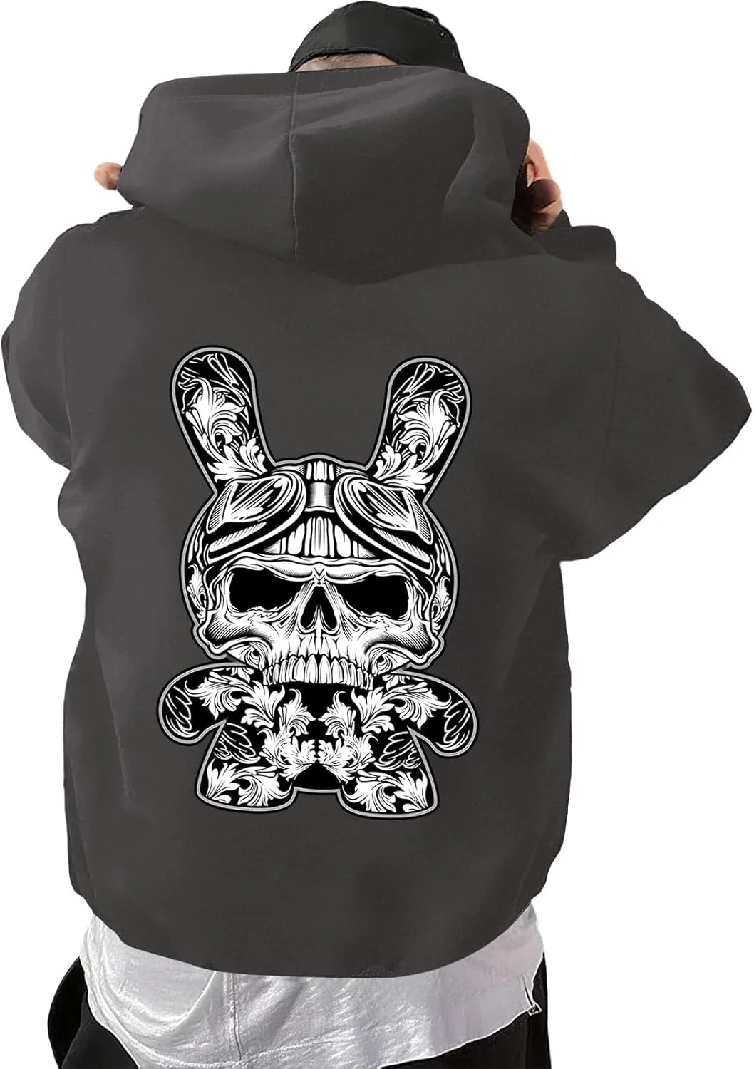 Толстовка с капюшоном Skull для мужчин, с длинным рукавом
Толстовка с капюшоном Skull для мужчин, с длинным рукавом