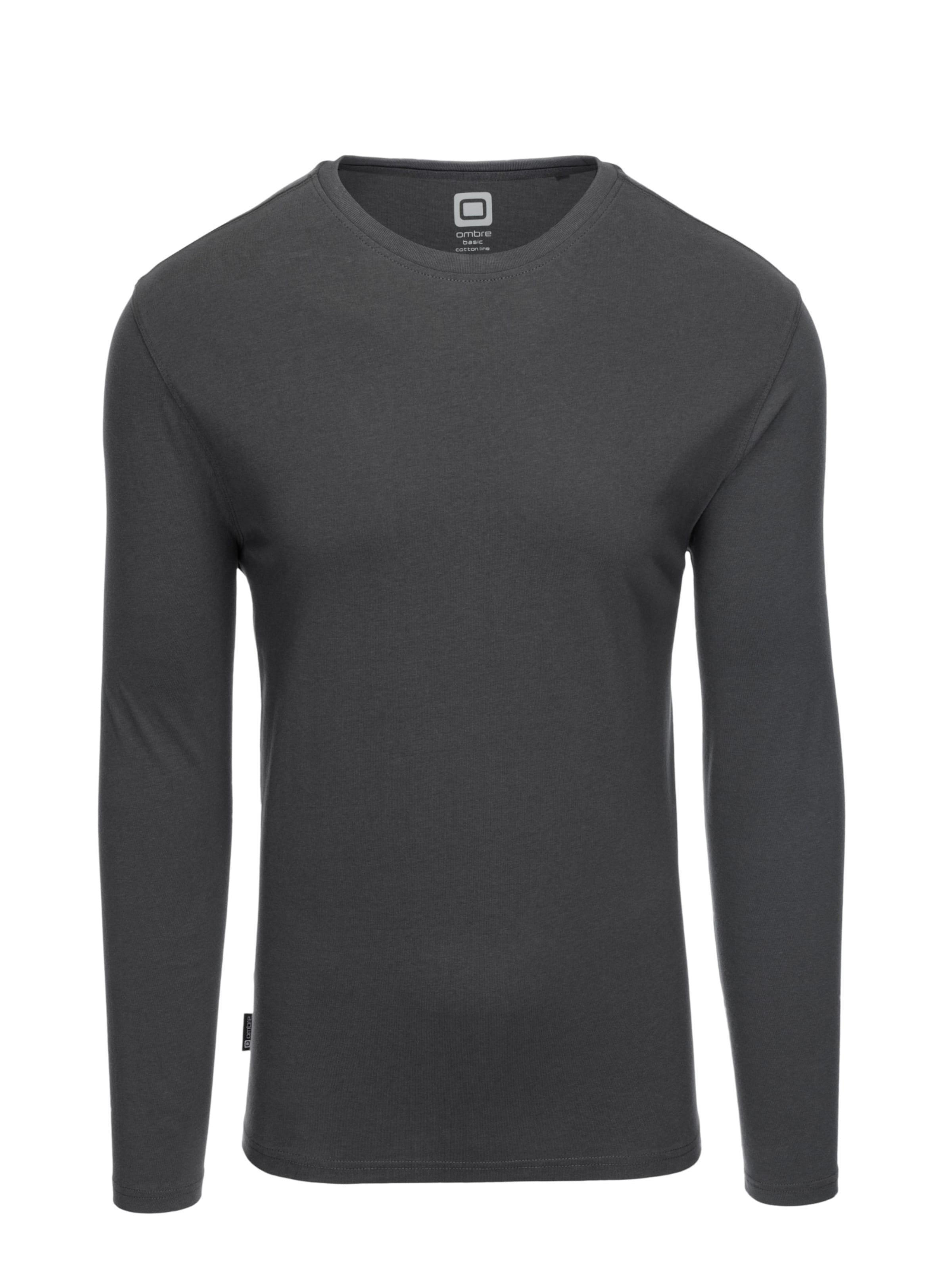 Ombre Лонгслив в темно-сером цвете
Ombre Лонгслив в темно-сером цвете