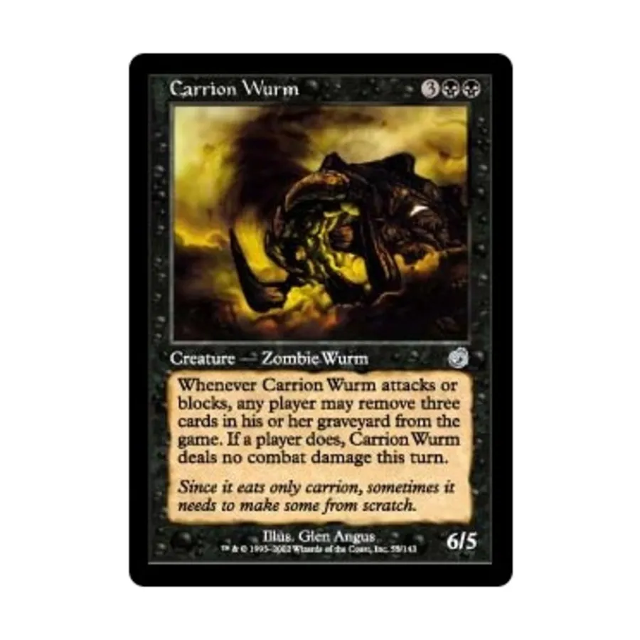 CCG Червь-падальщик (U), MTG - Torment
CCG Червь-падальщик (U), MTG - Torment