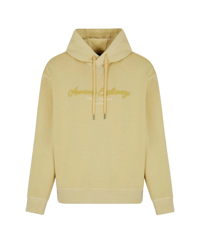Желтая толстовка с элегантным логотипом Armani Exchange, желтый
Желтая толстовка с элегантным логотипом Armani Exchange, желтый