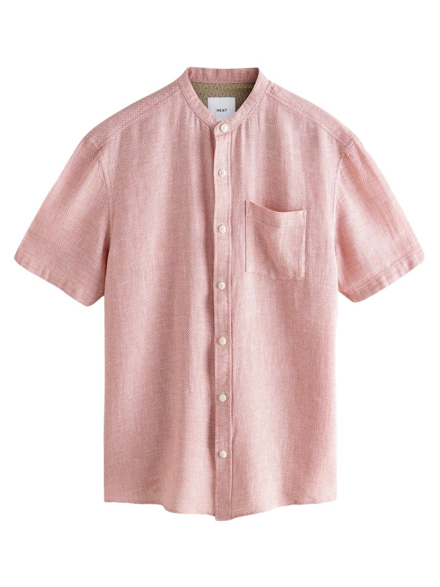 Рубашка обычного кроя на пуговицах Next, светло-розовый
Рубашка обычного кроя на пуговицах Next, светло-розовый