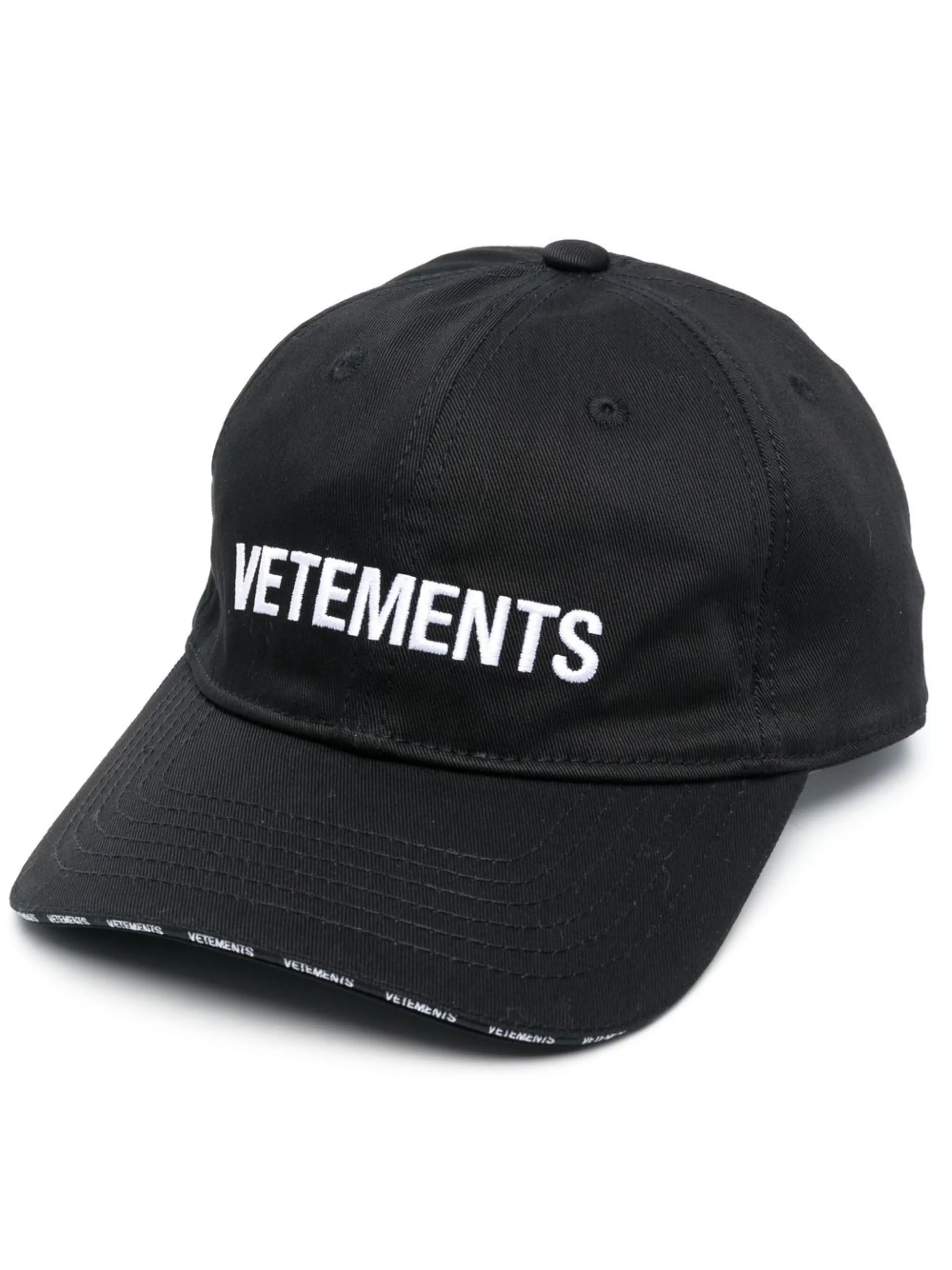 Бейсболка с логотипом Vetements, черный
Бейсболка с логотипом Vetements, черный