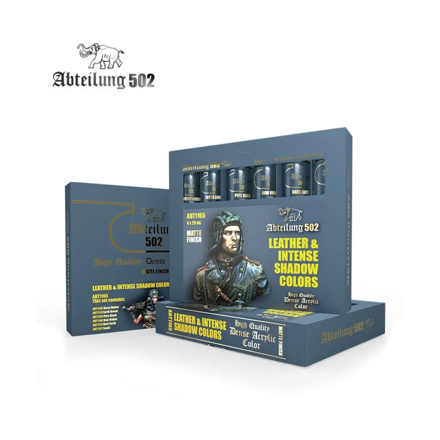 Набор насыщенных цветов кожи и теней, Abteilung 502 - Acrylics
Набор насыщенных цветов кожи и теней, Abteilung 502 - Acrylics
