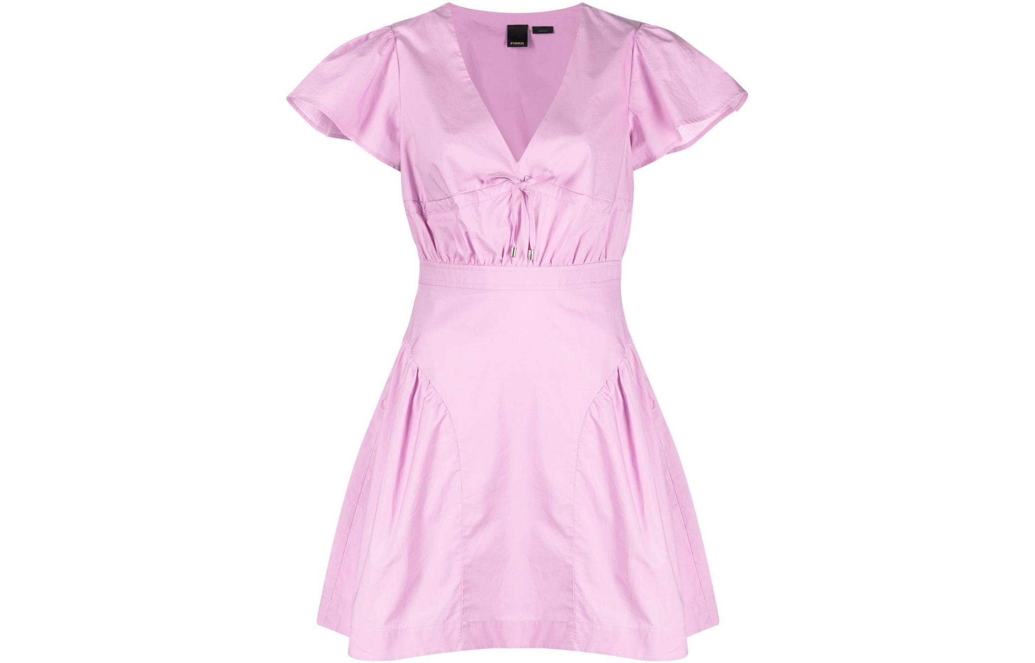 PINKO SS23 Платье с коротким рукавом Women's Pink
PINKO SS23 Платье с коротким рукавом Women's Pink