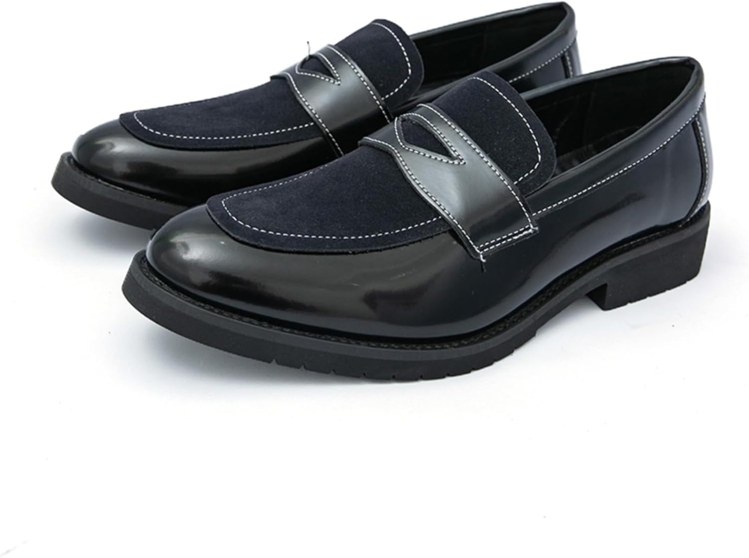 Мужские слипоны с соединенными вставками, классический круглый носок, деловые повседневные слипоны, формальная обувь, блестящая поверхность, устойчивая подошва Kpdwfms, синий
Мужские слипоны с соединенными вставками, классический круглый носок, деловые повседневные слипоны, формальная обувь, блестящая поверхность, устойчивая подошва Kpdwfms, синий