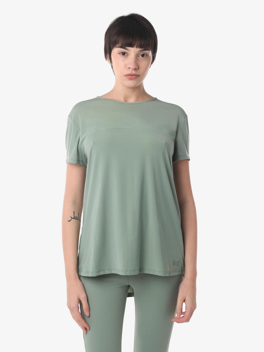 JAKED Женская футболка Moss из синтетического фитнес-материала
JAKED Женская футболка Moss из синтетического фитнес-материала