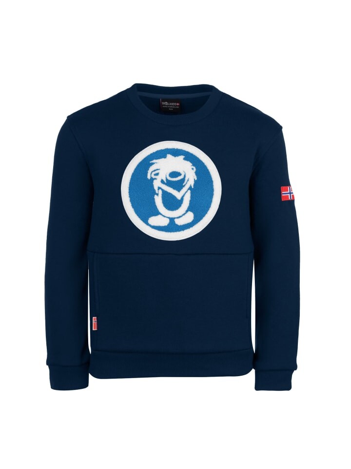 Пуловер Trollkids Trolltunga, темно-синий
Пуловер Trollkids Trolltunga, темно-синий