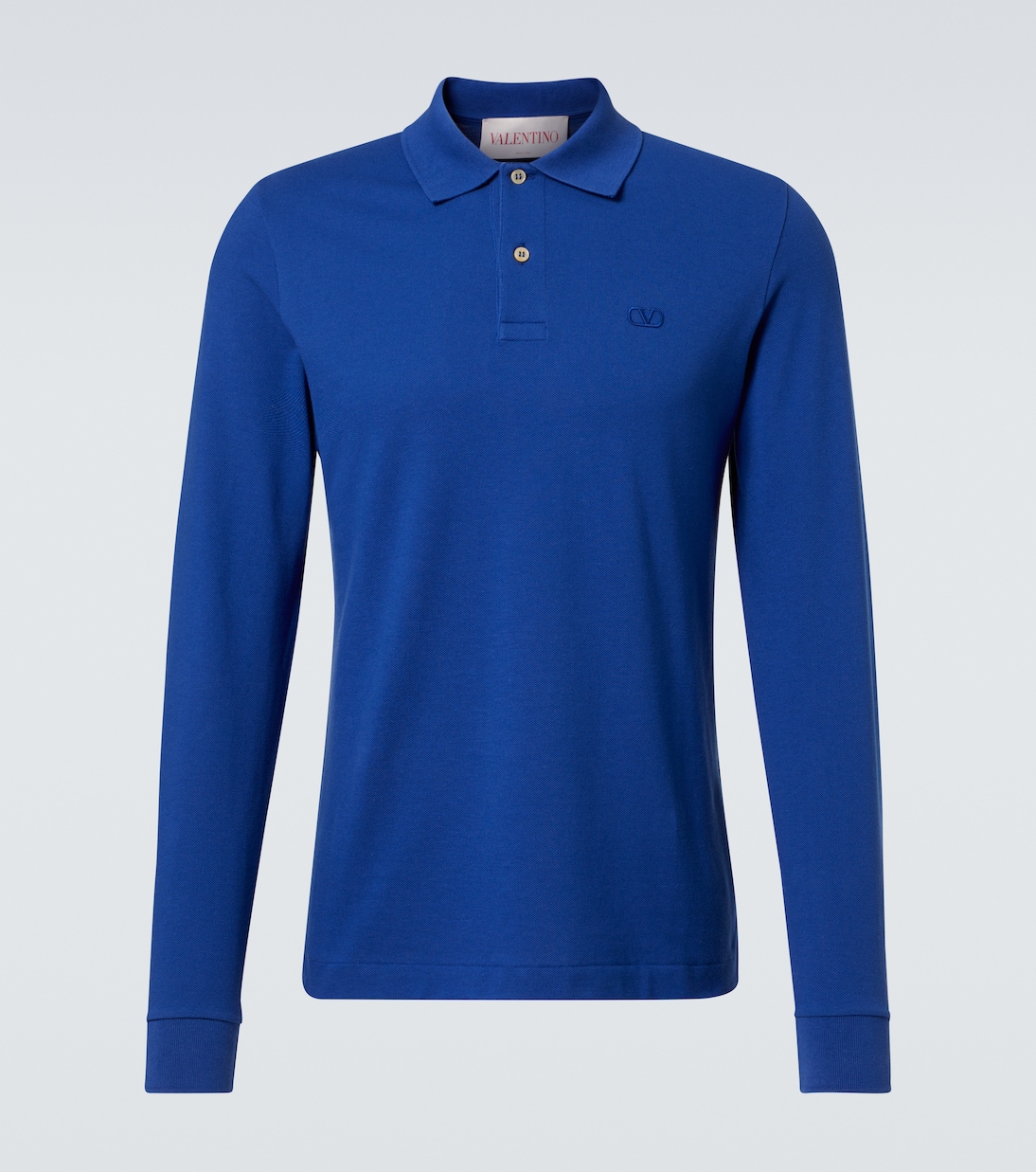 Хлопковый свитер-поло Valentino, Blu
Хлопковый свитер-поло Valentino, Blu