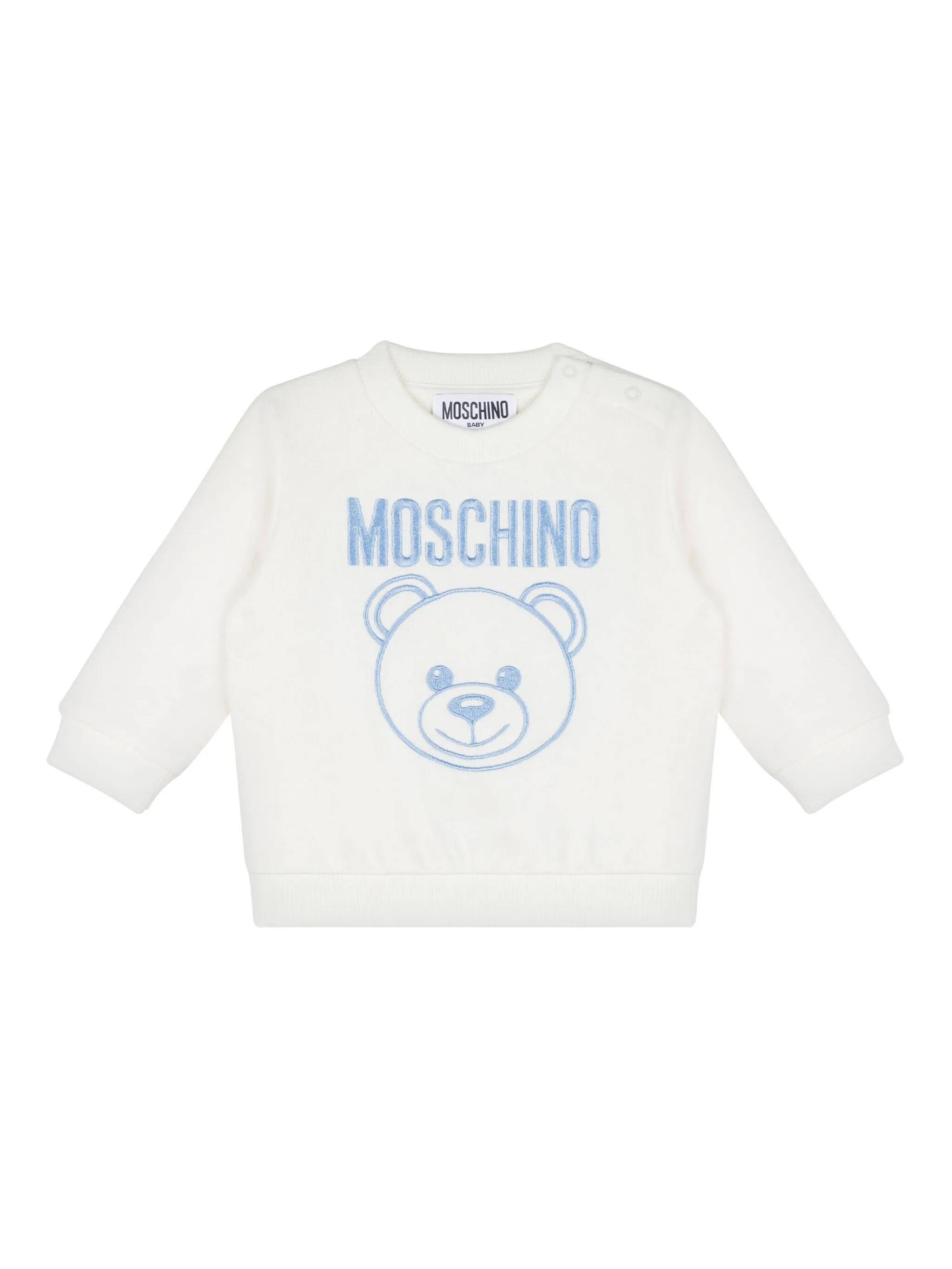 Толстовка с вышивкой Teddy Bear Moschino Kids, белый
Толстовка с вышивкой Teddy Bear Moschino Kids, белый