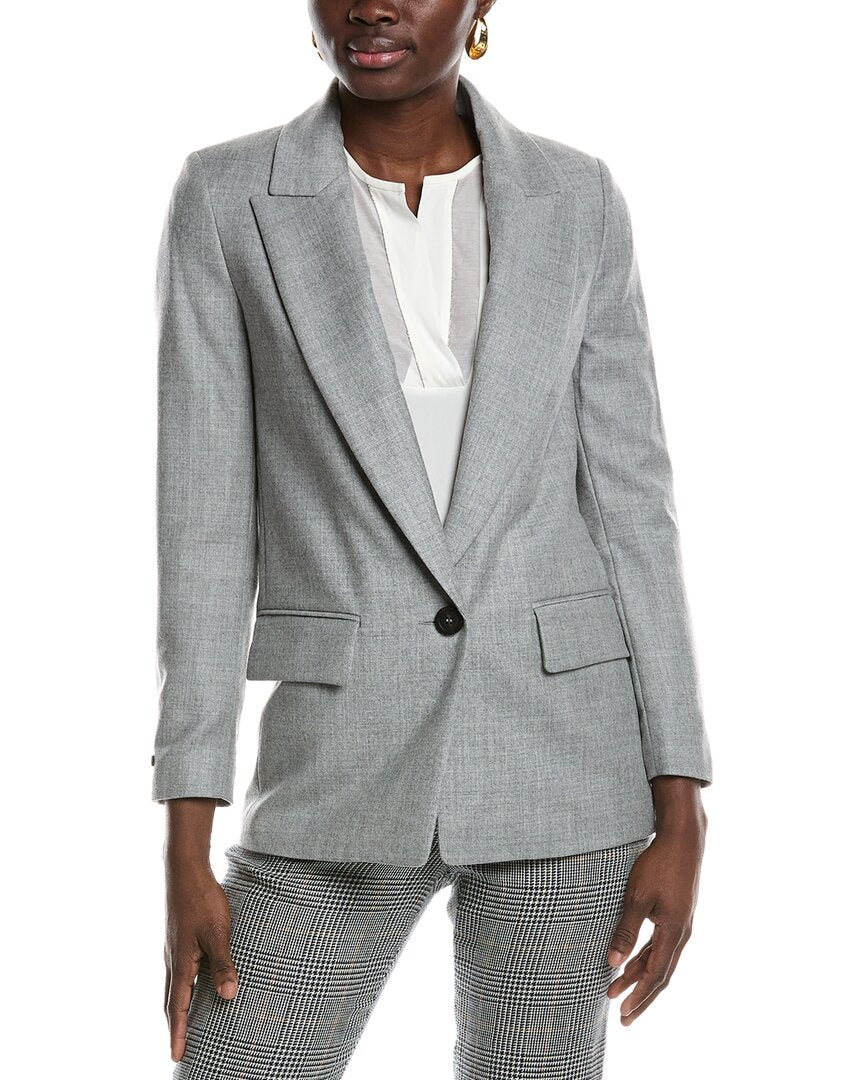 Пиджак из шерстяной смеси Peserico, серый
Пиджак из шерстяной смеси Peserico, серый