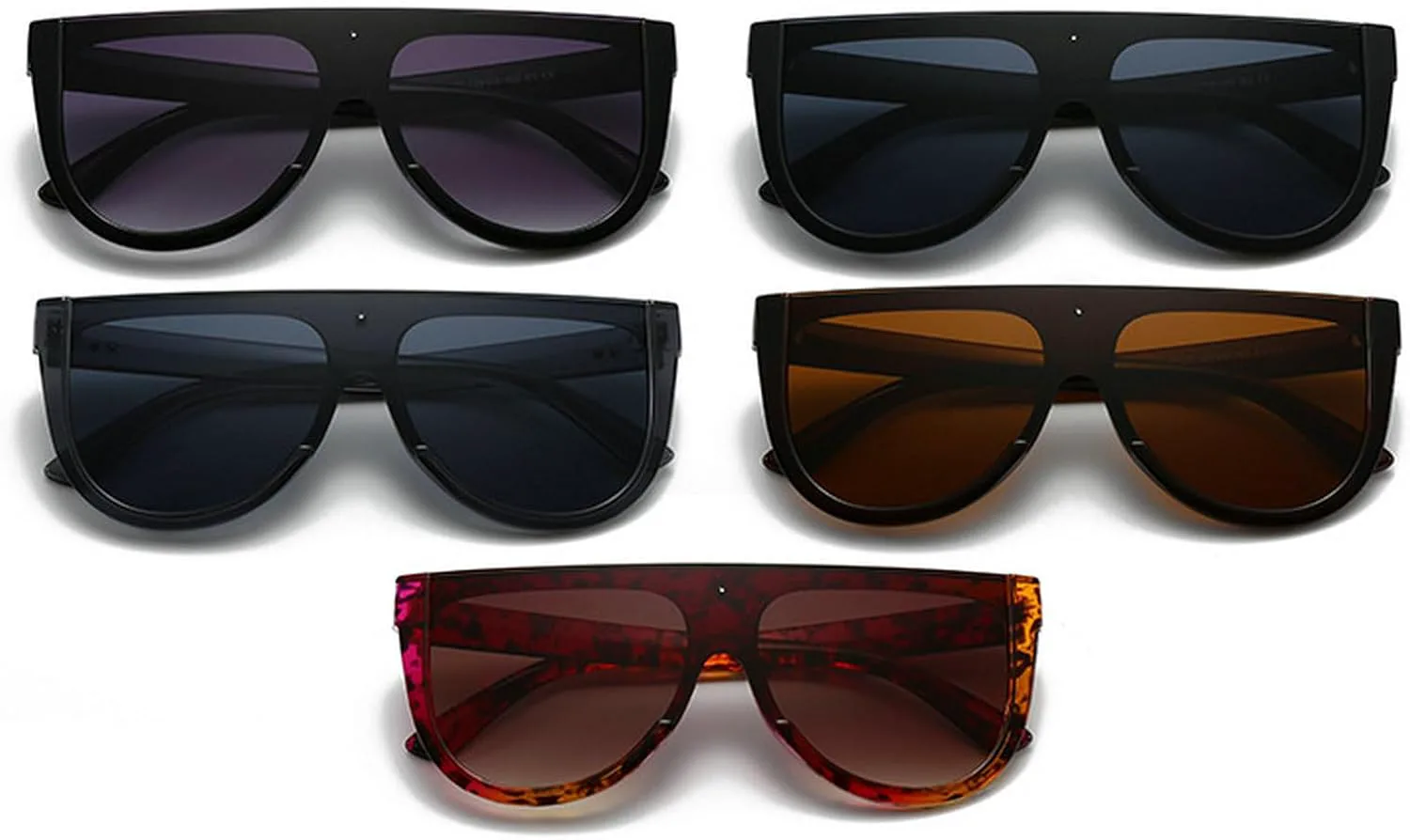 Винтажные круглые солнцезащитные очки для женщин и мужчин, большие солнцезащитные очки-пилот для женщин, модные солнцезащитные очки для женщин mincl, Brown
Винтажные круглые солнцезащитные очки для женщин и мужчин, большие солнцезащитные очки-пилот для женщин, модные солнцезащитные очки для женщин mincl, Brown