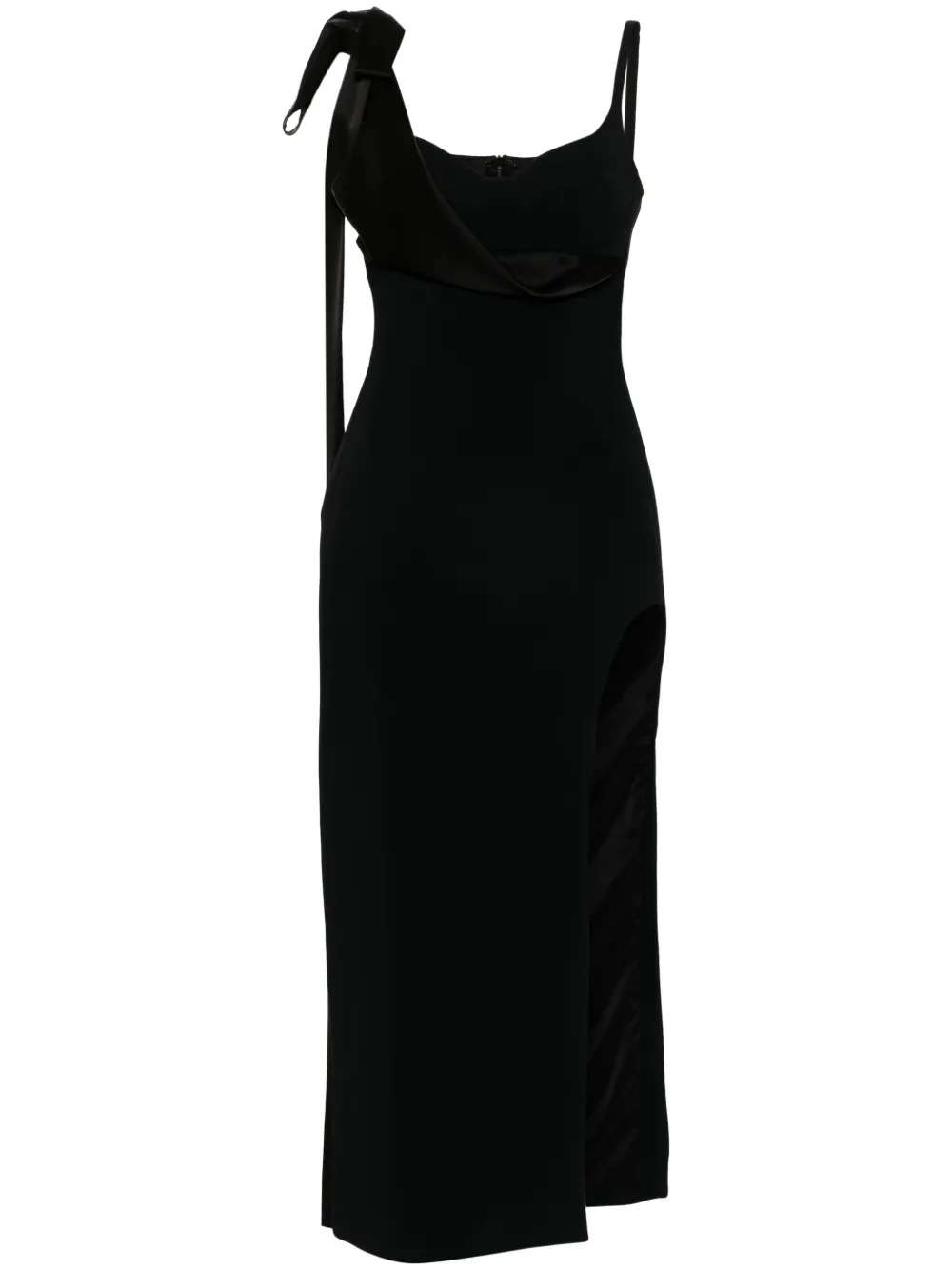 Платье миди с бантом David Koma, черный
Платье миди с бантом David Koma, черный
