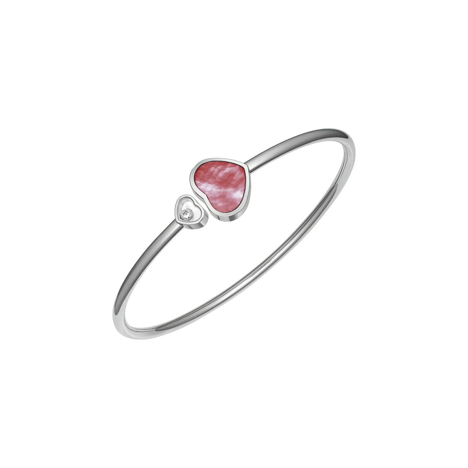 Браслет Chopard Happy Hearts - Браслет, белое золото, бриллиант, розовый перламутр
Браслет Chopard Happy Hearts - Браслет, белое золото, бриллиант, розовый перламутр