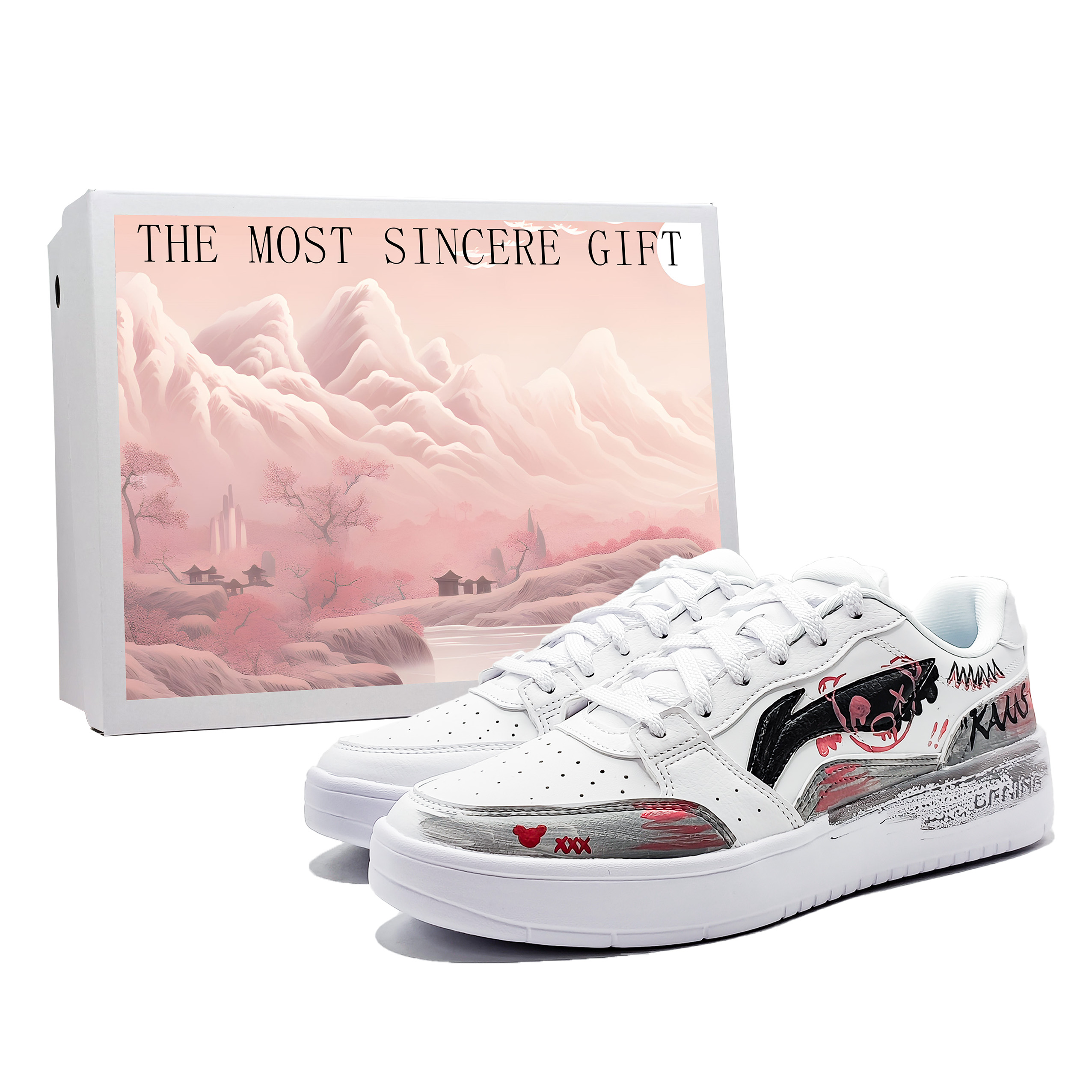 LINING Кроссовки для скейтбординга Acer Truncatum с противоскользящей амортизацией и износостойкостью, мужские, белые
LINING Кроссовки для скейтбординга Acer Truncatum с противоскользящей амортизацией и износостойкостью, мужские, белые