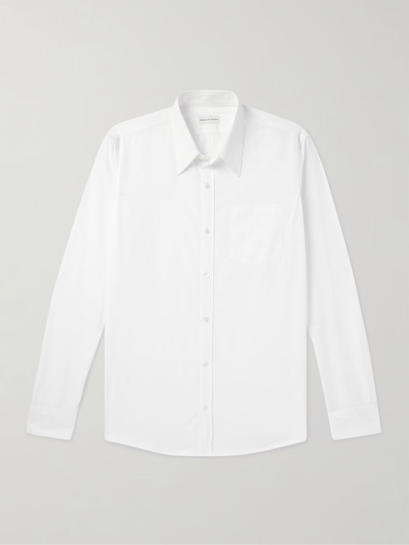 Рубашка из хлопка-поплина DRIES VAN NOTEN, белый
Рубашка из хлопка-поплина DRIES VAN NOTEN, белый