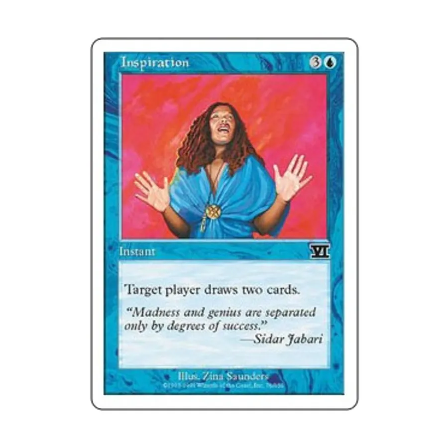 CCG Вдохновение (С), MTG - 6th Edition (Classic)
CCG Вдохновение (С), MTG - 6th Edition (Classic)