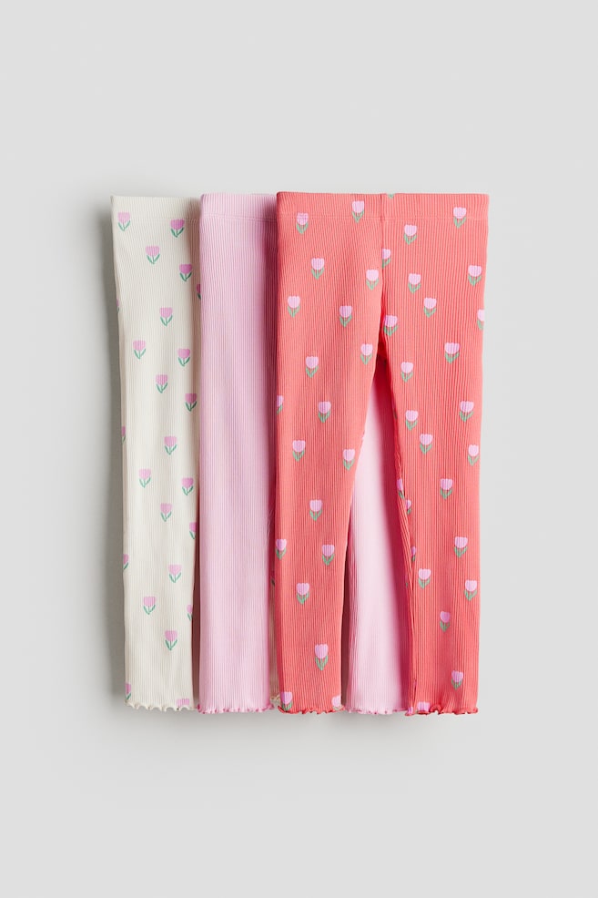 Упаковка из 3 пар хлопковых леггинсов в рубчик H&M, мультиколор
Упаковка из 3 пар хлопковых леггинсов в рубчик H&M, мультиколор